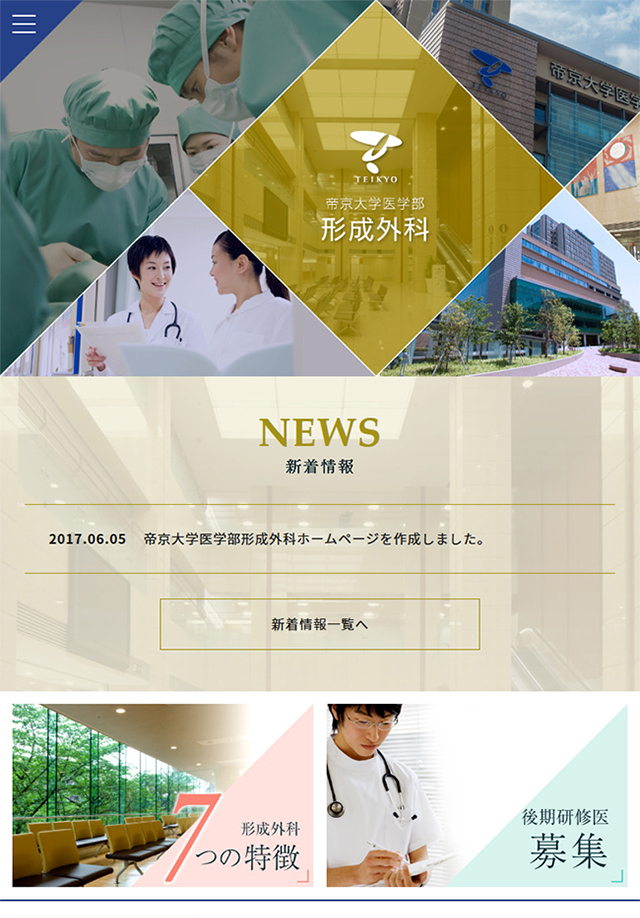 帝京大学医学部形成外科